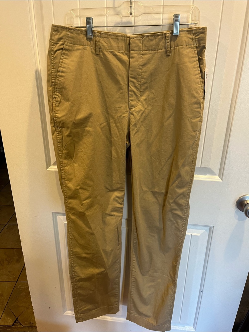 Women’s Tan Chino Pants - Classic Straight Fit Size 12T NWT
